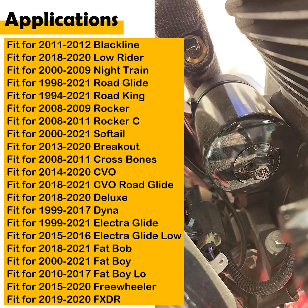 ELSOON KN-171B installed on a Harley Road Glide during routine maintenance.