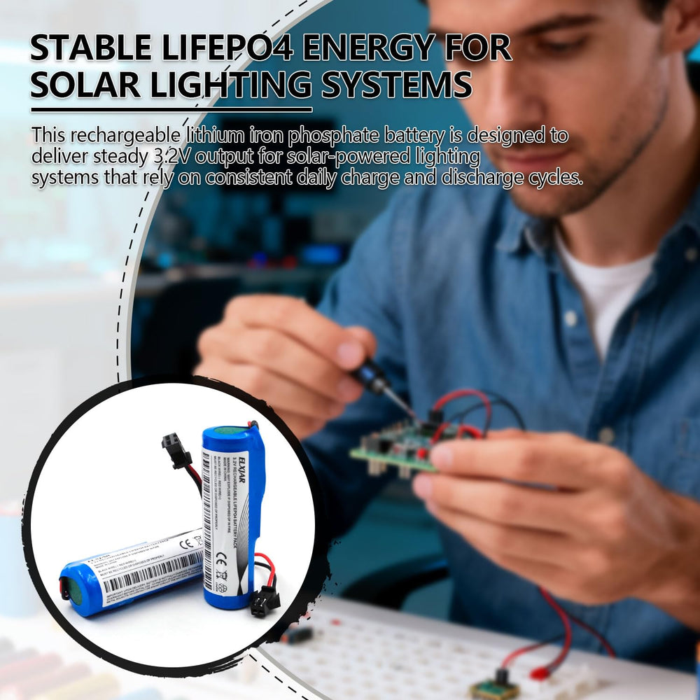 Elxjarcell packaging includes two batteries with a 24-month warranty.