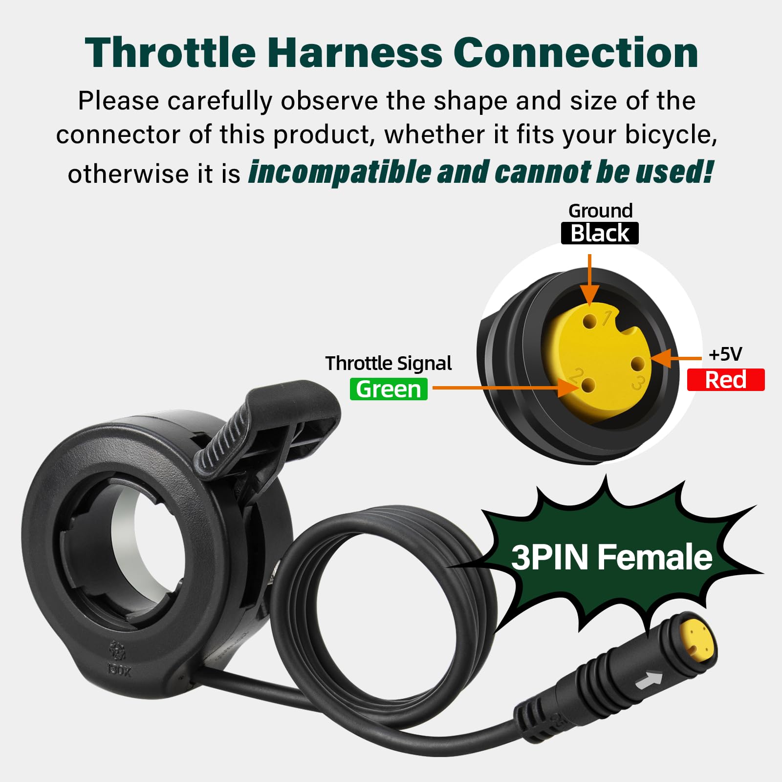 E-Mangue thumb throttle for Bafang BBSHD, reliable performance.