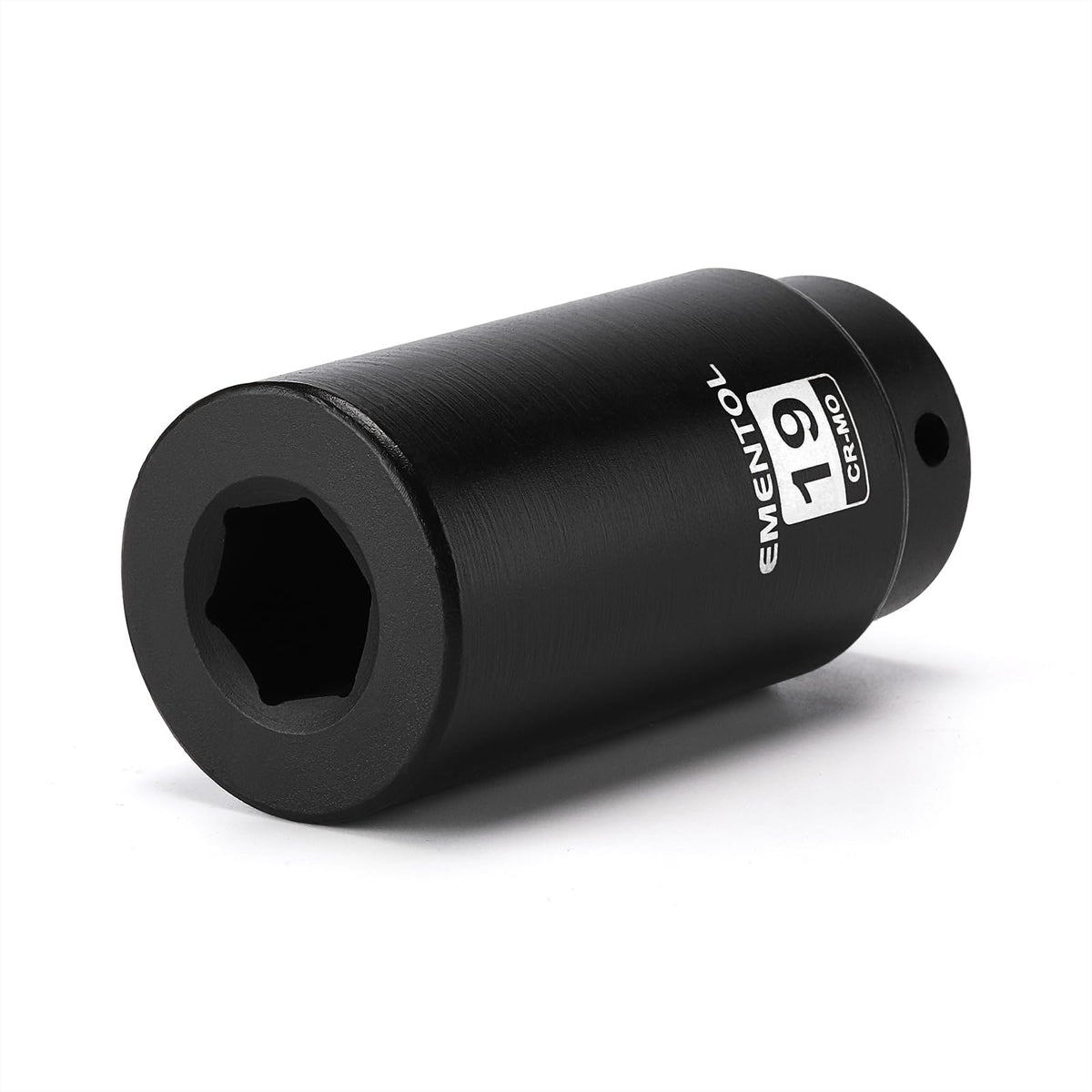 EMENTOL harmonic balancer socket, 12-drive 19mm, for stubborn crank bolts