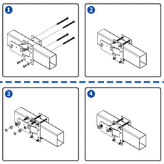 Emeroll heavy-duty carrier demonstrates compatibility with 4-, 5-, and 6-lug patterns.