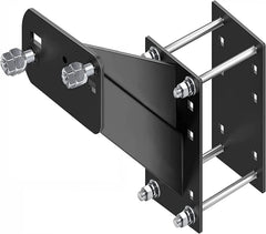 Emeroll spare tire carrier mounted on trailer for secure road-ready setup.