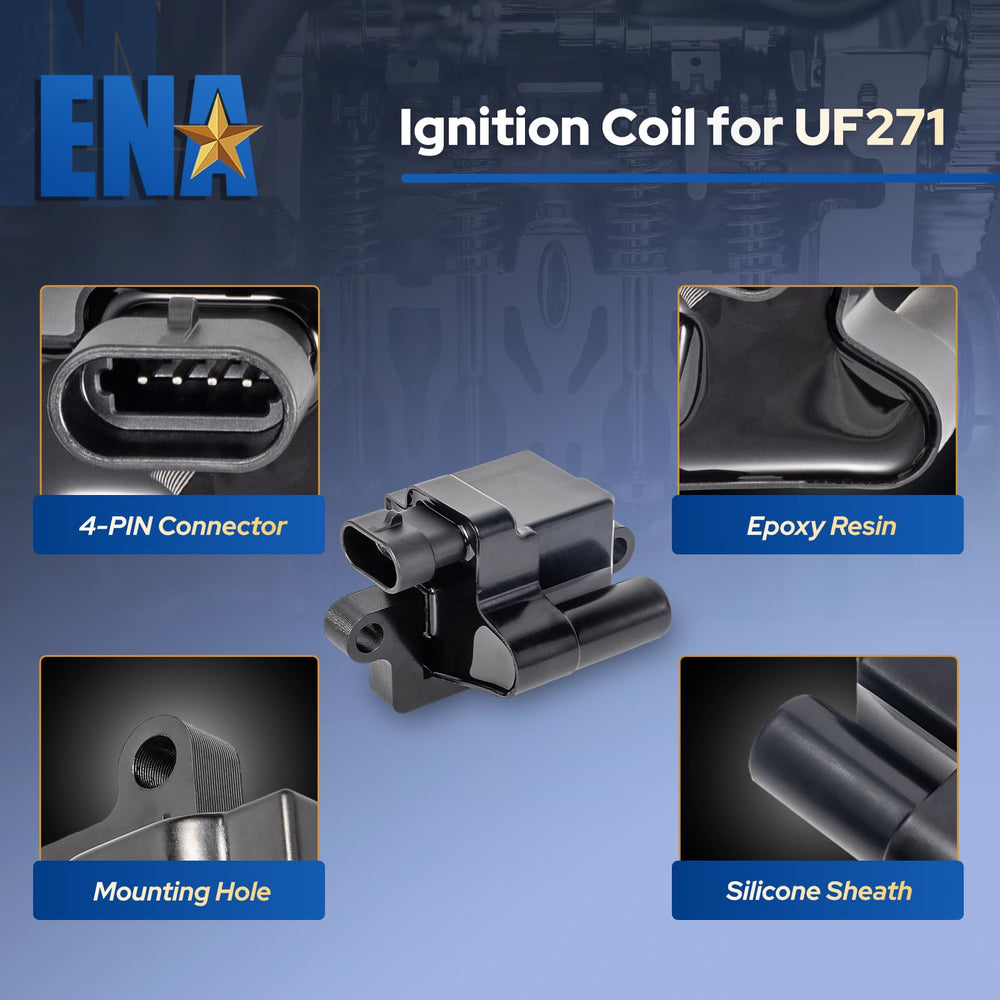 ENA 12-month warranty included for durability.