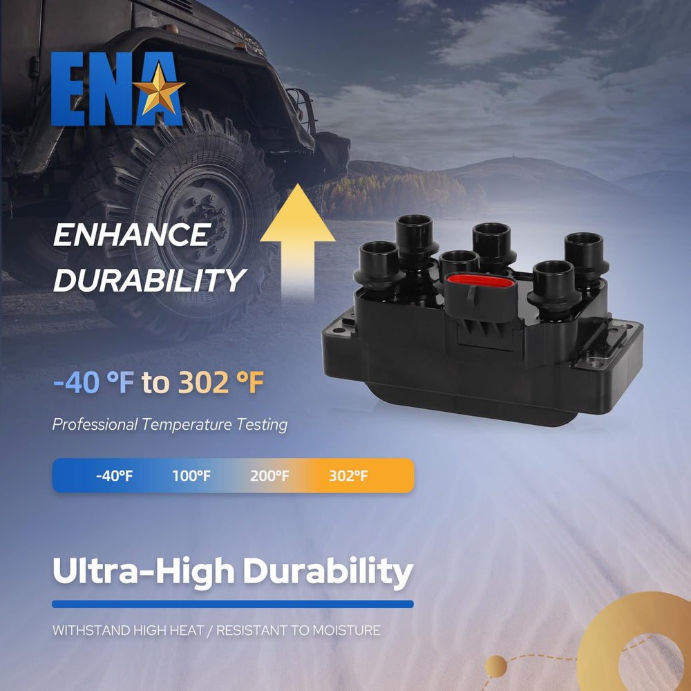 ENA coil pack terminal assembly ensures stable electrical connections.
