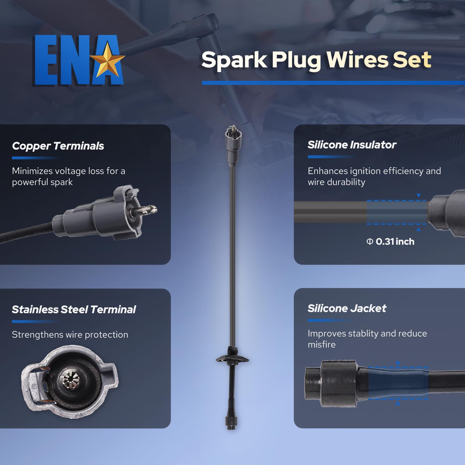 ENA durable coil components built to endure demanding driving conditions