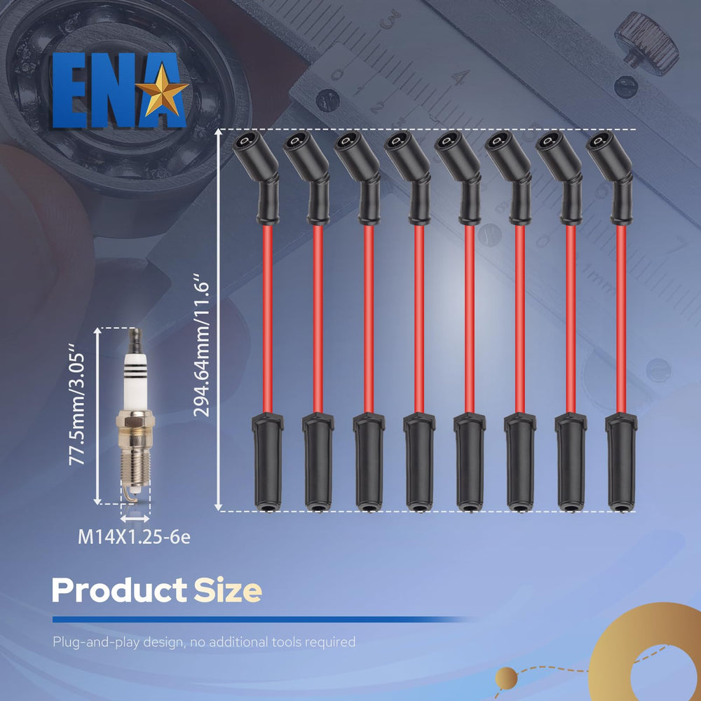 ENA durable silicone insulation and conductive core for reliable performance