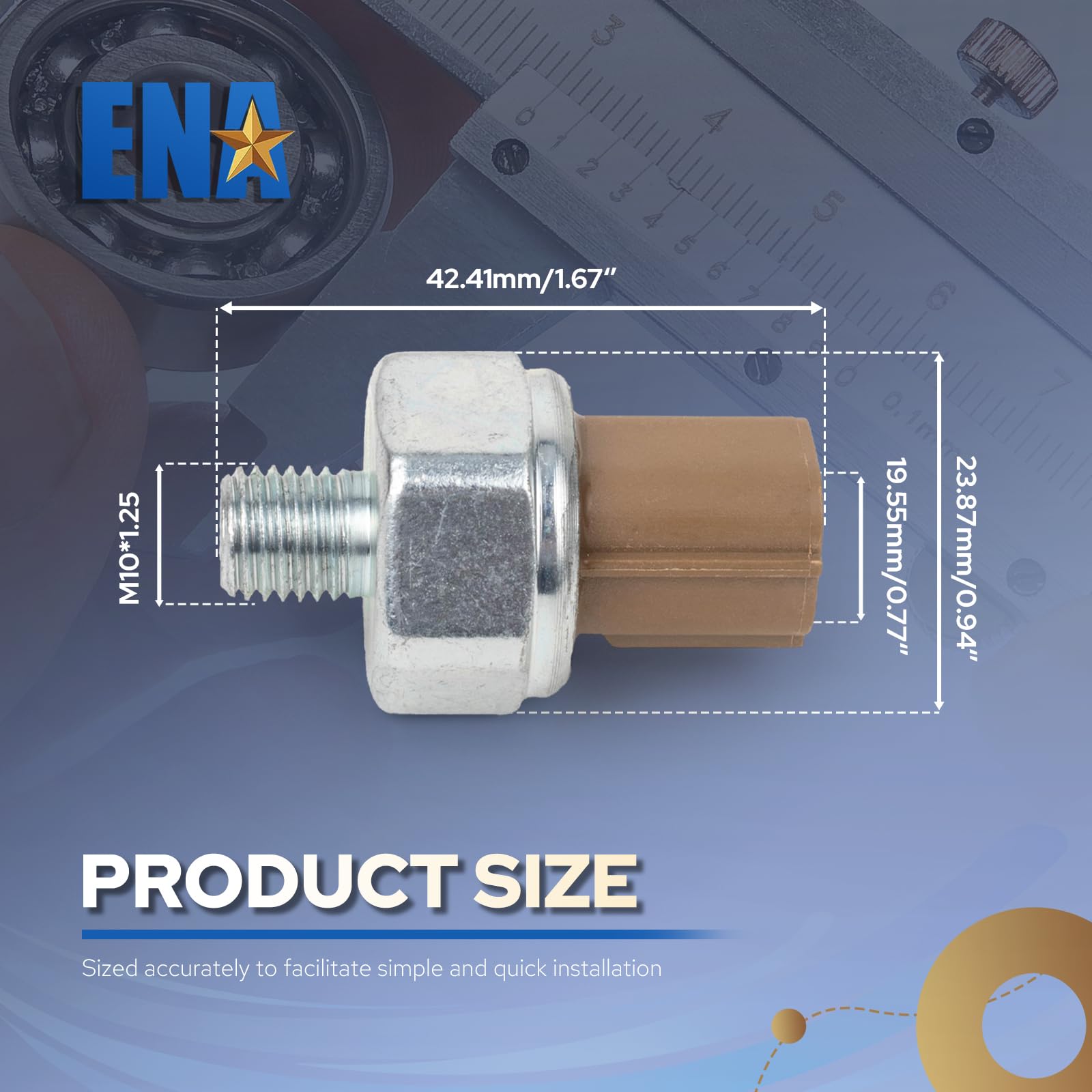 3.5L V6 engine with ENA oil pressure sensor monitoring
