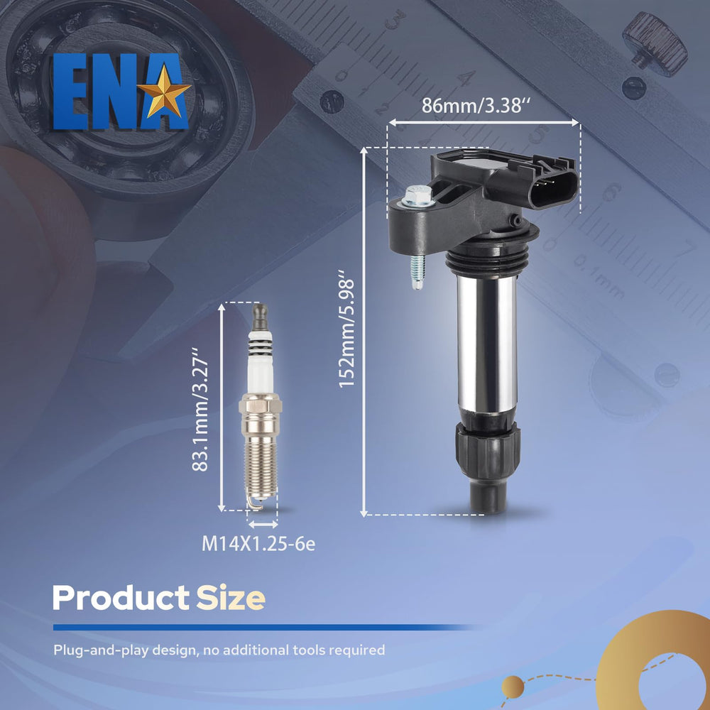 ENA engine bay installation guidance shows a straightforward swap.