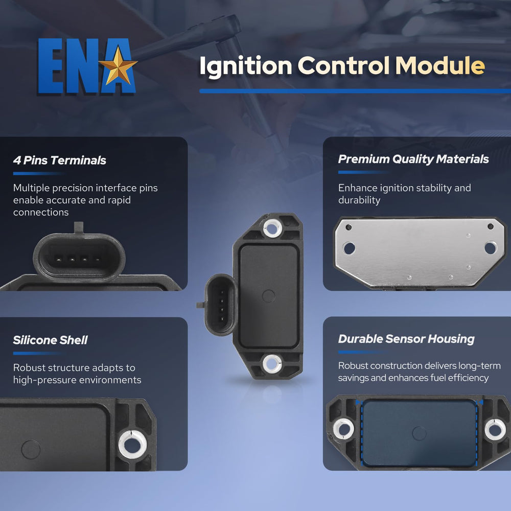 Installed in engine bay for reliable operation