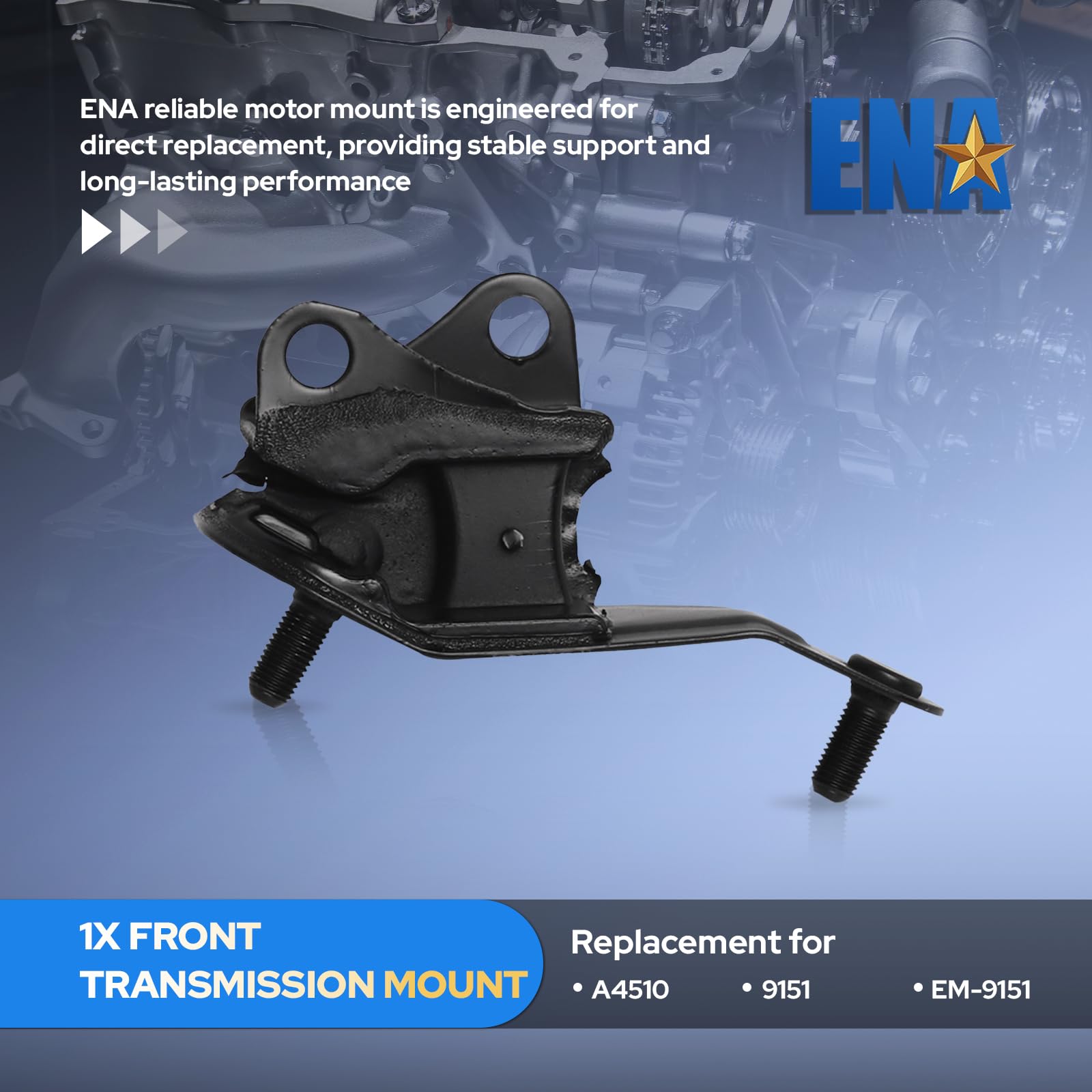 ENA rear motor mount image highlighting improved ride stability