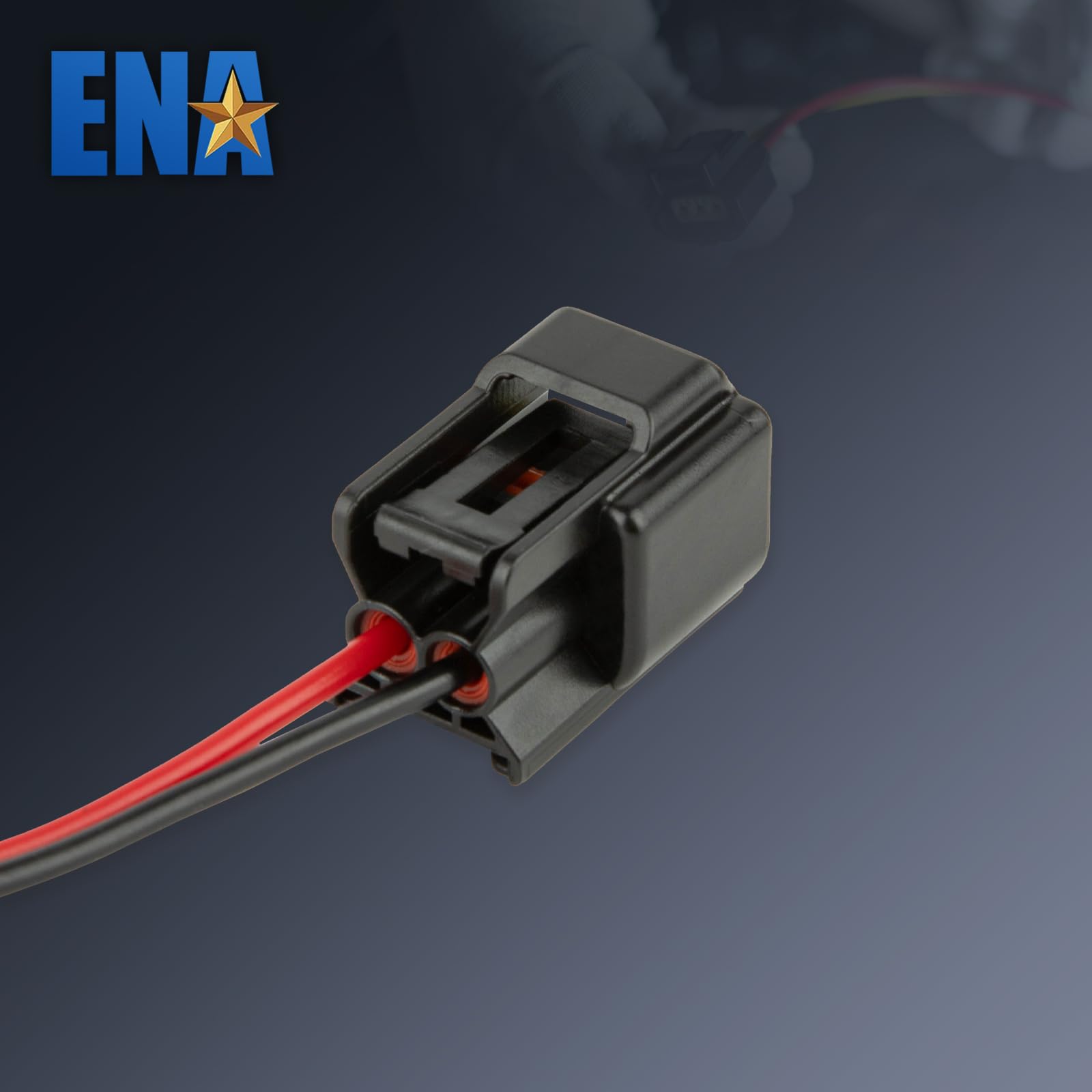 ENA 8-pack connectors with rugged shell built for harsh automotive conditions