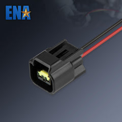 ENA ignition coil female connectors close-up showing durable terminals