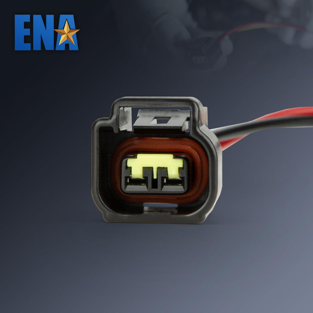 ENA harness installed in engine bay demonstrating plug-and-play fit