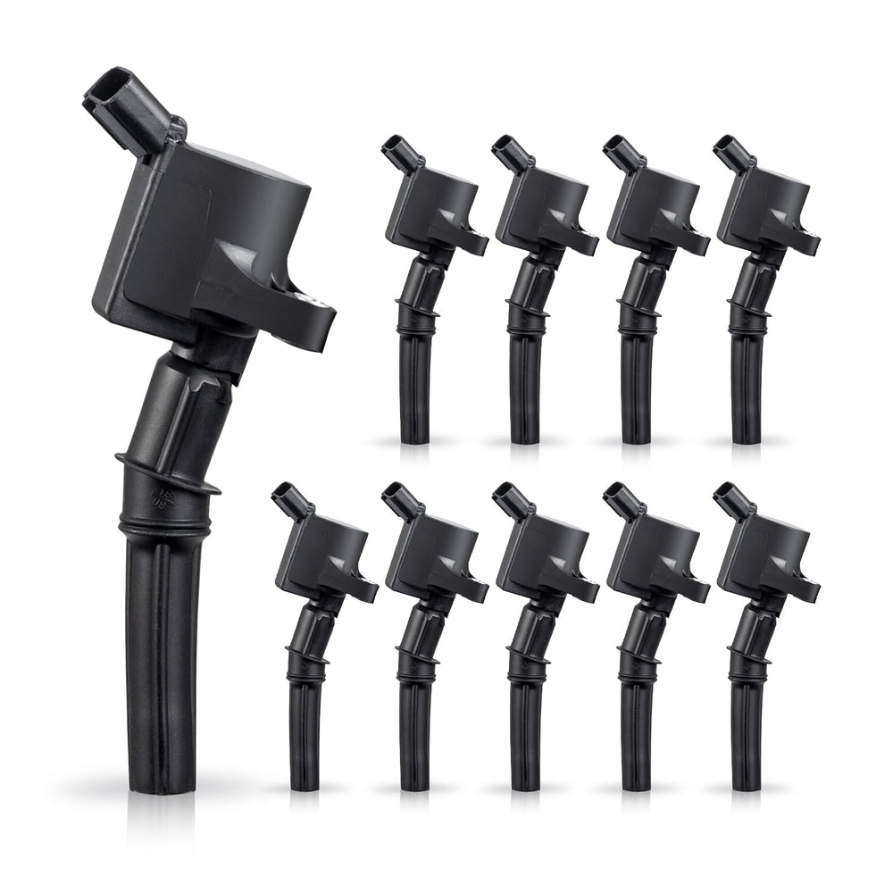 ENA ignition coil pack 10-set with durable housing and strong connectors.