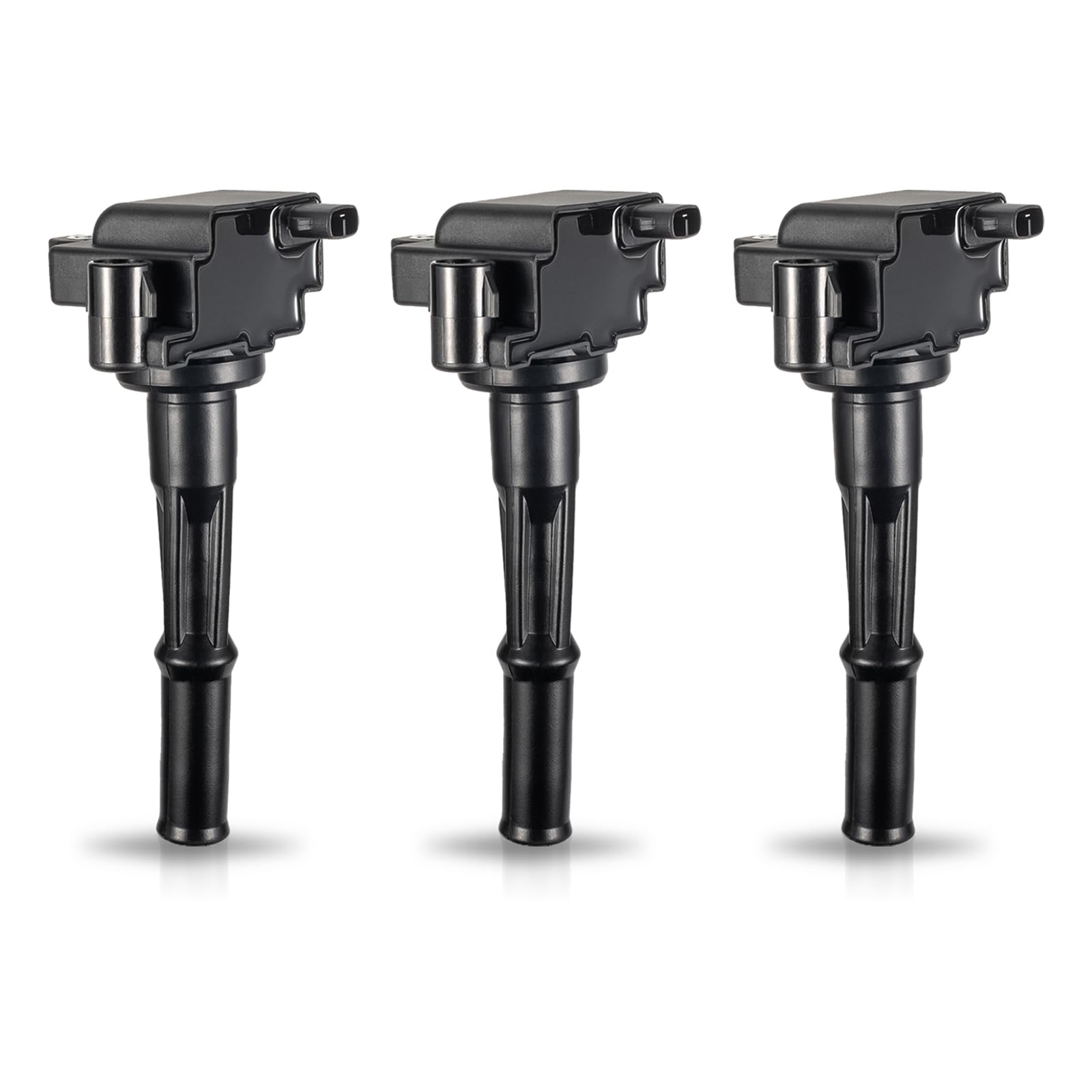 ENA ignition coil pack 3.4L front view shows sleek black housing for Toyota engines.