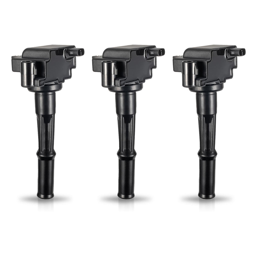 ENA ignition coil pack 3.4L front view shows sleek black housing for Toyota engines.