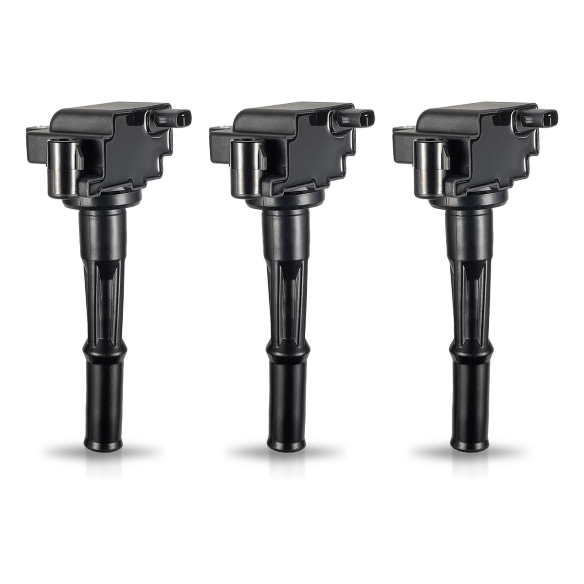 ENA ignition coil pack 3.4L front view shows sleek black housing for Toyota engines.