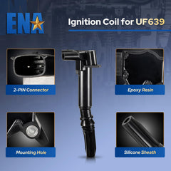 ENA ignition coil pack 6.2L pack contents showing eight coils ready for replacement