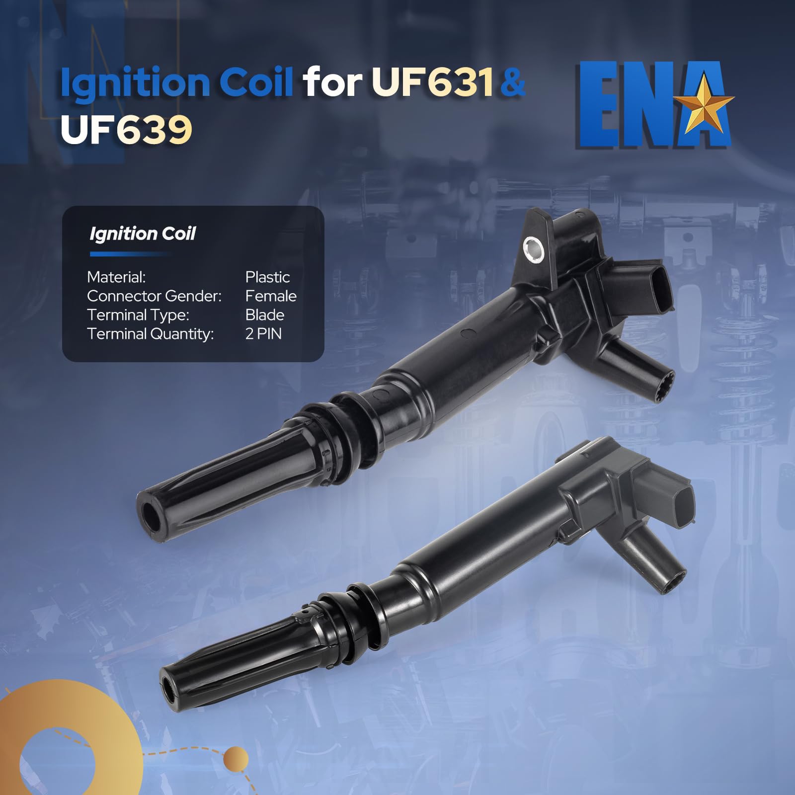 ENA ignition coil pack 6.2L right passenger view highlights engine efficiency potential
