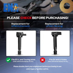 ENA ignition coil pack six side view highlighting compact design for tight engine bays