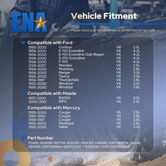 ENA ignition coil pack bolt-on mounting simplifies installation with secure fit.