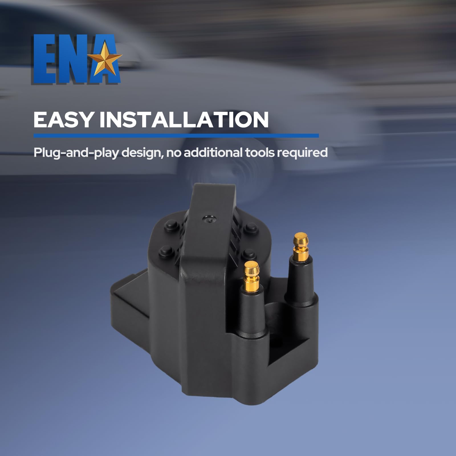 ENA ignition coil pack connectors closeup for secure electrical connections