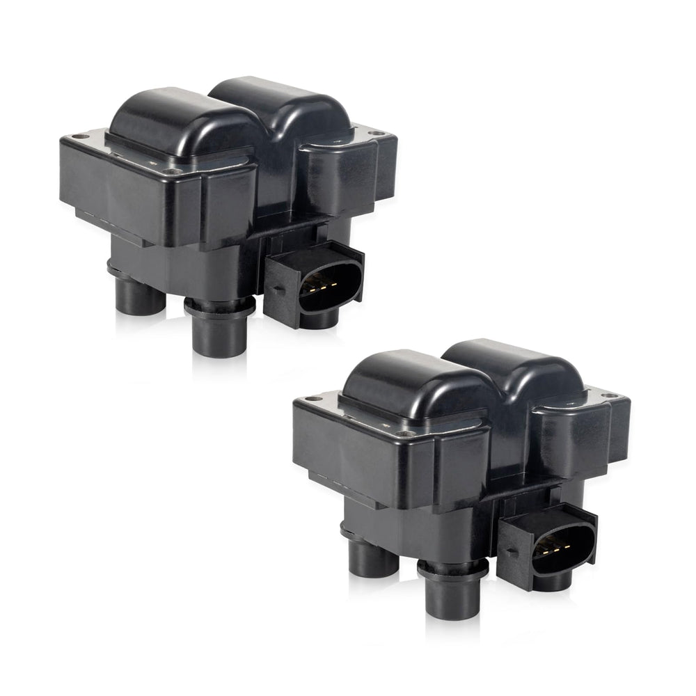 ENA ignition coil pack front view — compatible with Ford, Lincoln, Mercury models