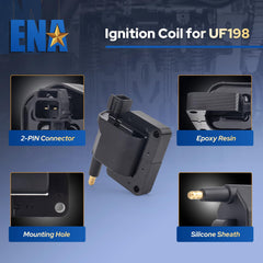 ENA ignition coil pack for Grand Cherokee—improved idle stability and ignition reliability