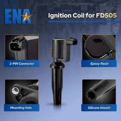 Plug-and-play ENA coil pack installation for compatible engines.