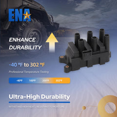 ENA ignition coil pack for Taurus 3.0L V6, consistent spark for daily driving.