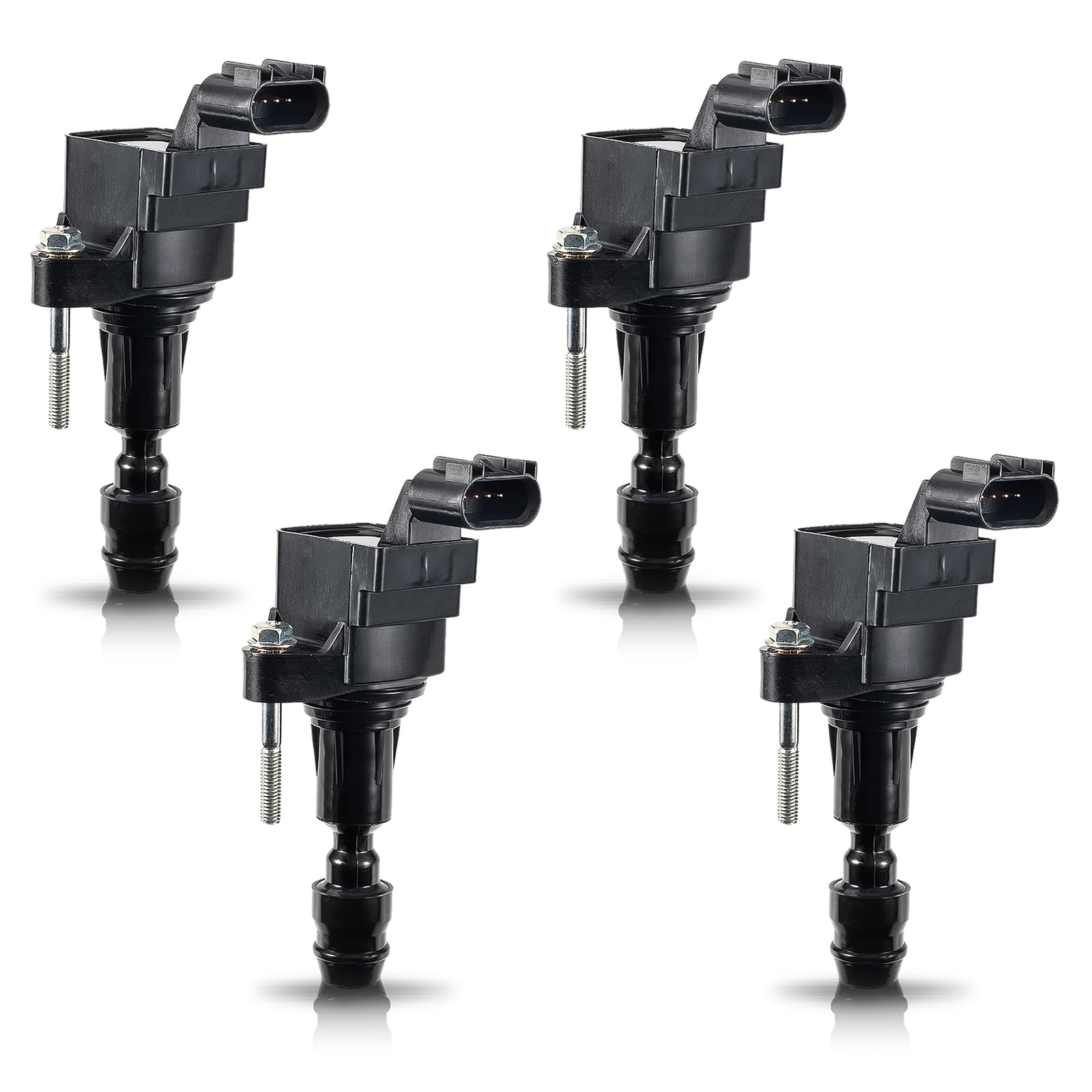 ENA ignition coil four-pack ready for compatible GM engines for easy maintenance
