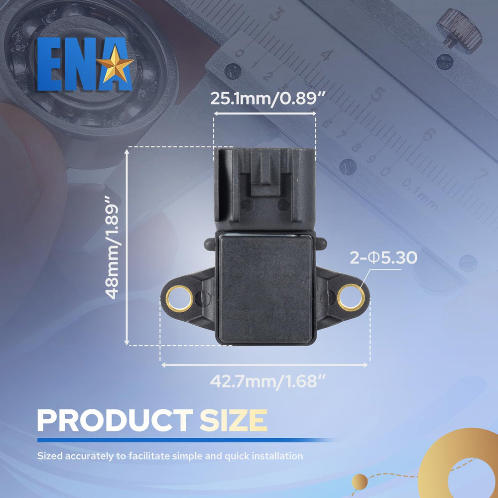 Compatibility chart highlights broad coverage for ENA MAP sensor