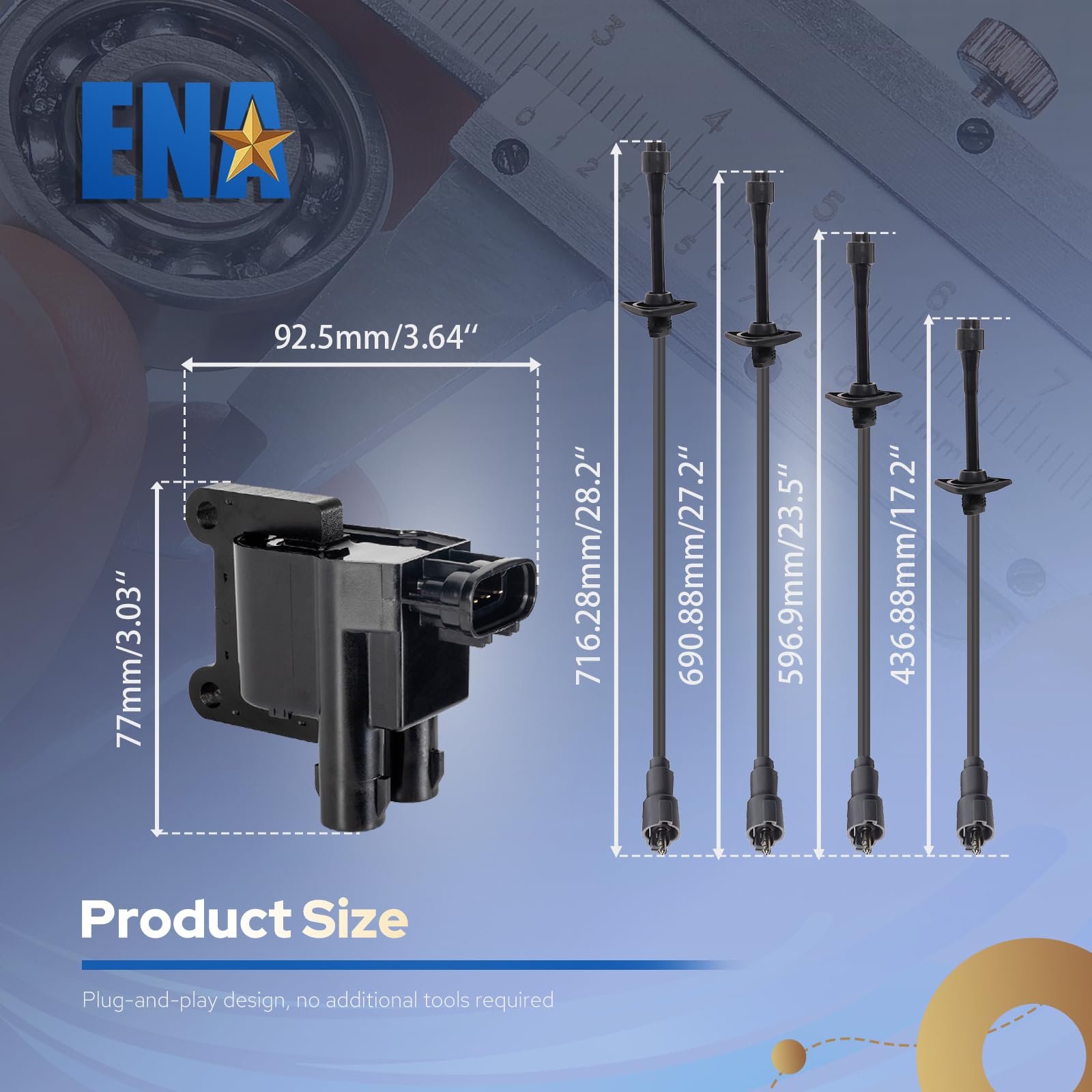 ENA packaging-ready coil kit for organized installation