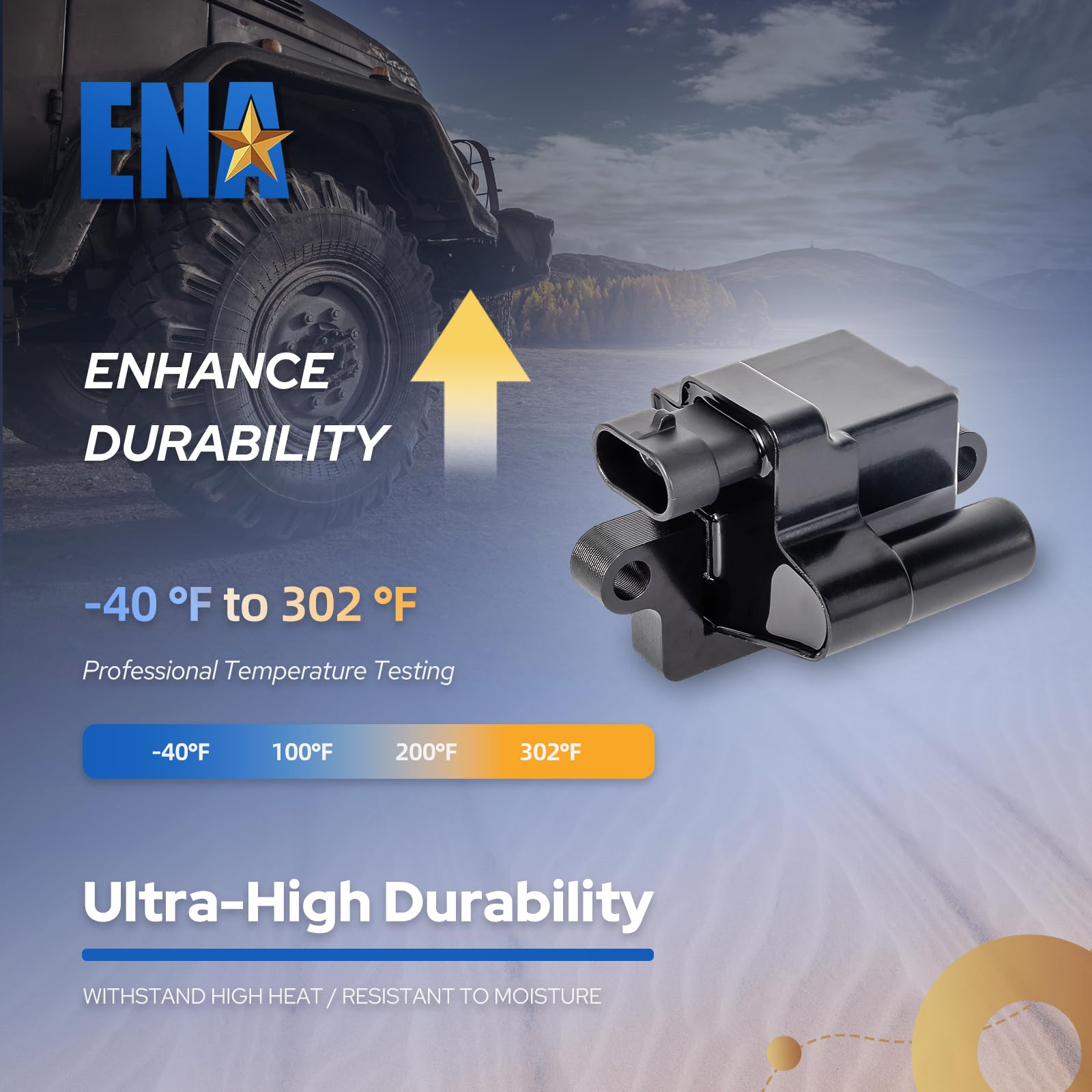 ENA eight coils and eight wires package contents.