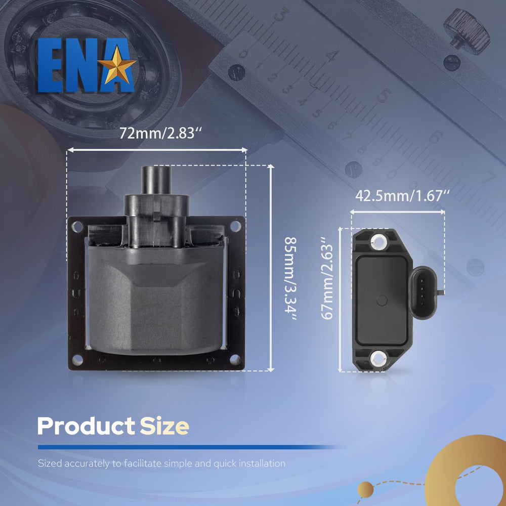 Packaging content showing coil and module