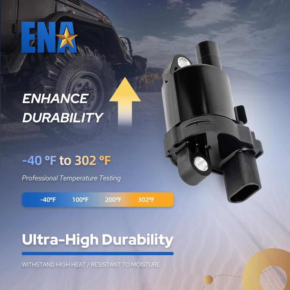ENA UF414 rear view, four-terminal configuration for reliable spark path.