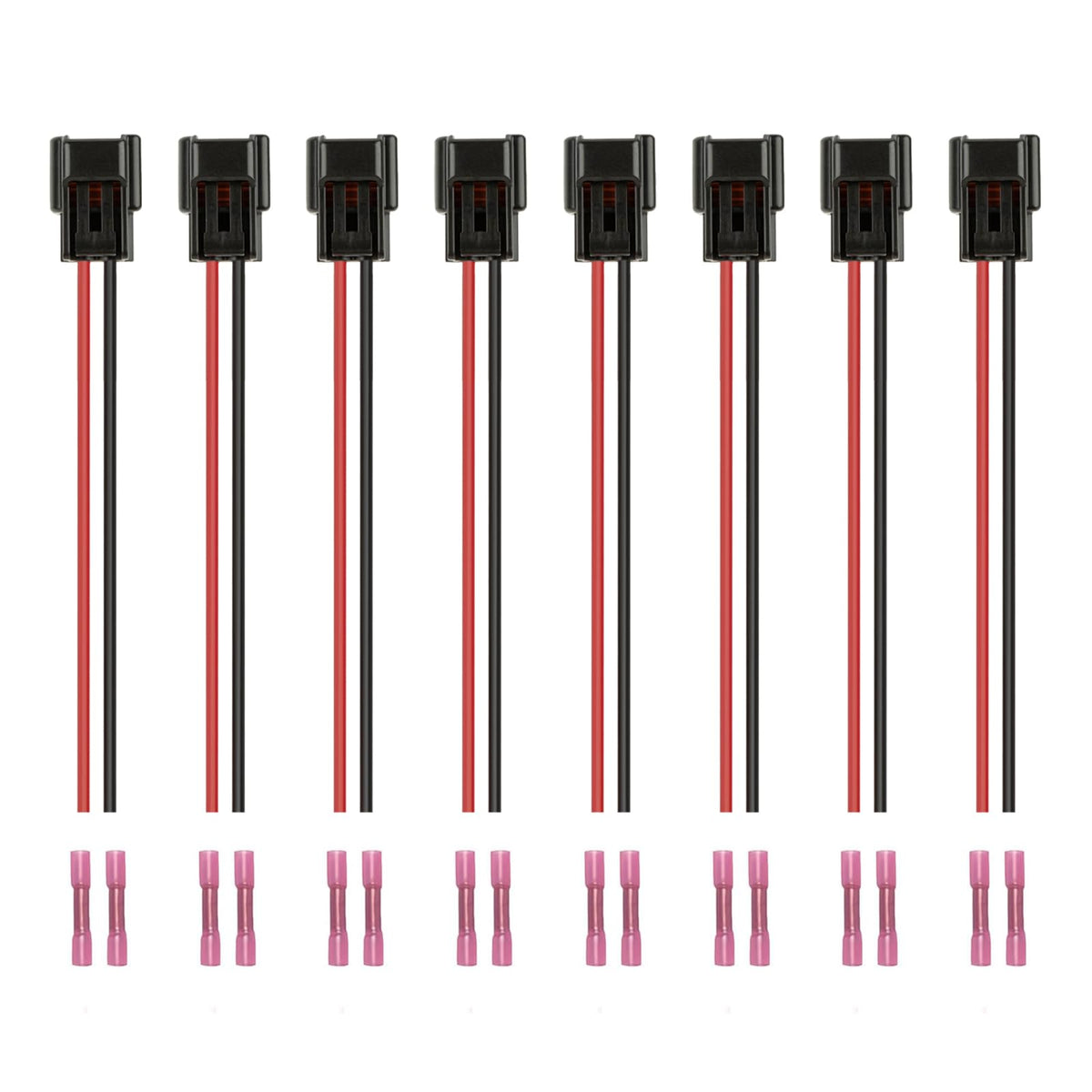 ENA 8-pack ignition coil connectors front view for quick replacement