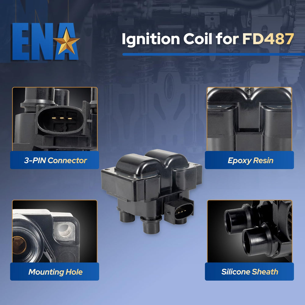 ENA spark plug wires kit bundle for versatile multi-vehicle use.