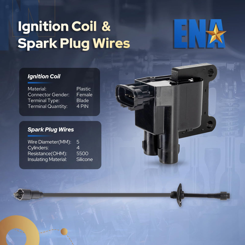 ENA wiring set for Toyota RAV4 2.0L with coils improves spark delivery