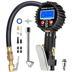 ENDARK digital tire pressure gauge with 360-degree air chuck for quick accurate readings.