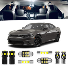 Endpage Charger map light upgrade for brighter interior visibility during night driving.