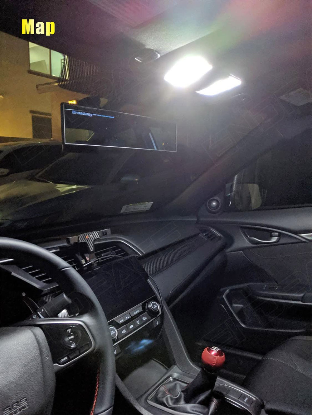 ENDPAGE vanity mirror lights deliver clear grooming illumination for passengers