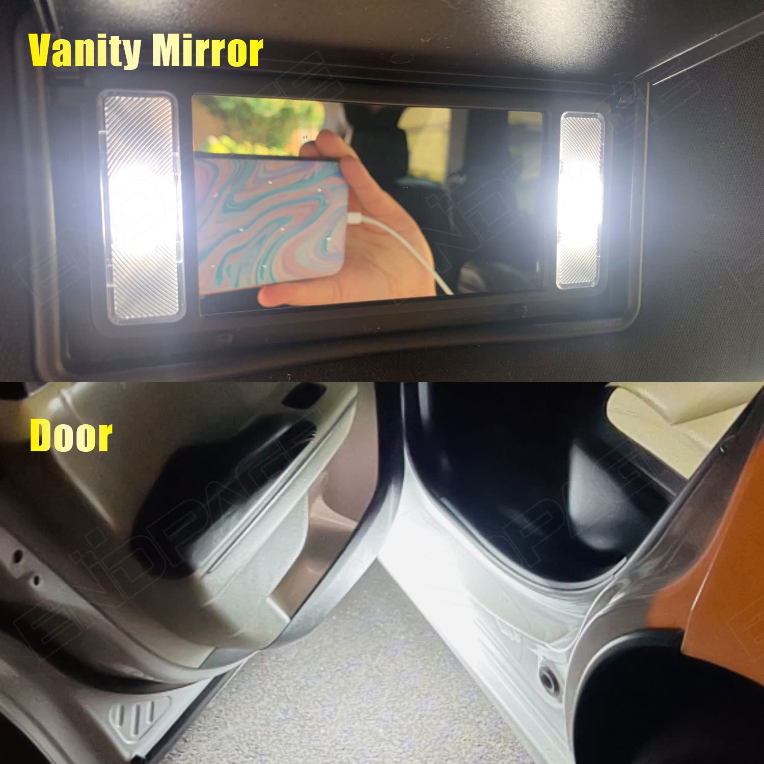 ENDPAGE Challenger door and trunk lights brighten entry points and cargo space
