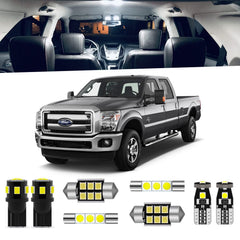 ENDPAGE F250/F350 interior dome light for brighter cabin illumination.