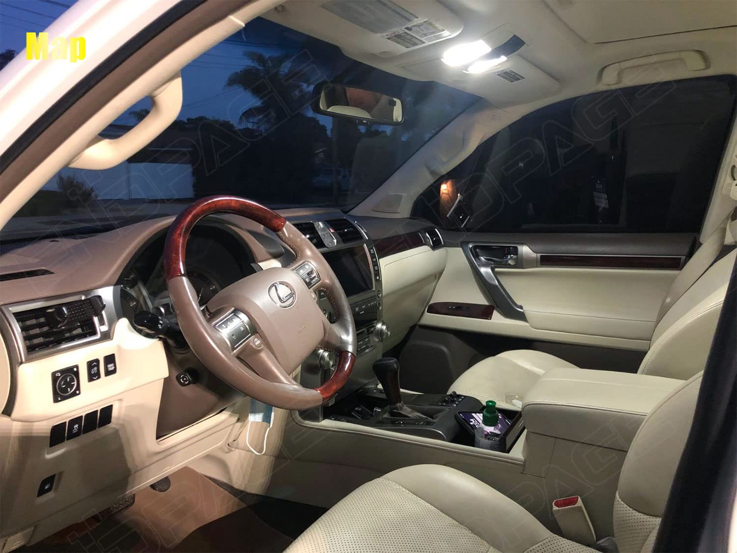 ENDPAGE GX460 door lights ease entry by illuminating the thresholds.