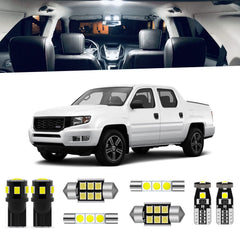 ENDPAGE Ridgeline map lights brighten the cabin for night visibility