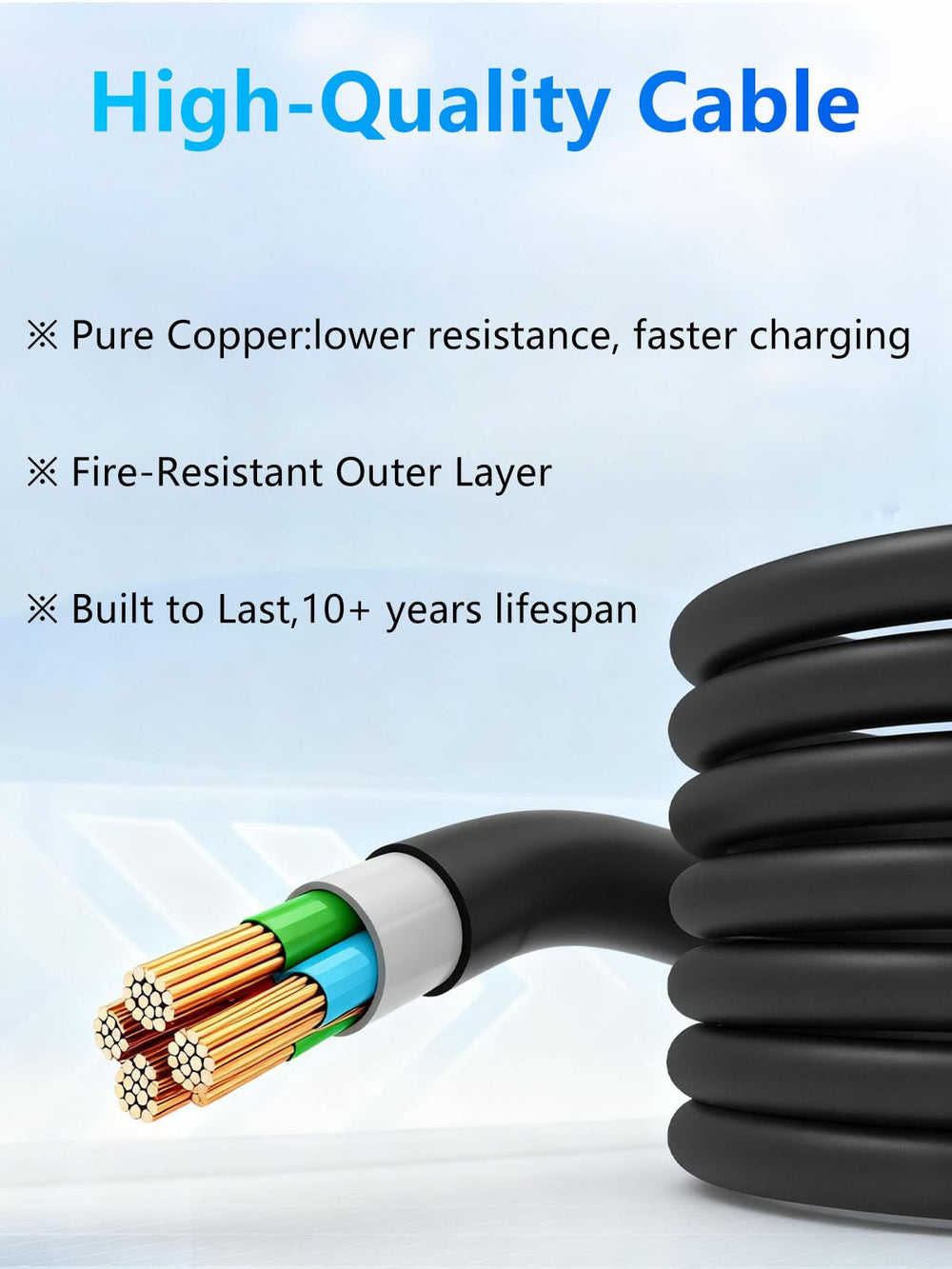 EnergyGenie Level 1&2 charger compatible with most J1772 EVs