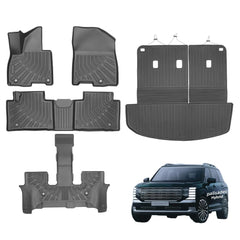 EnergyyWing all-weather mats for 2026 Palisade: front row protection against spills.