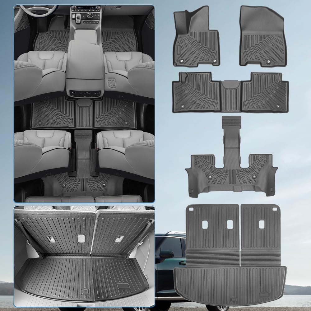 EnergyyWing 2026 Palisade second row mats guard against mud and wear.