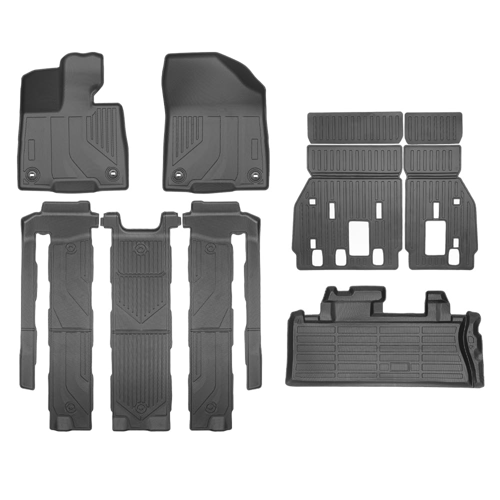 EnergyyWing front mats for Toyota Sienna 7-seat protect against spills